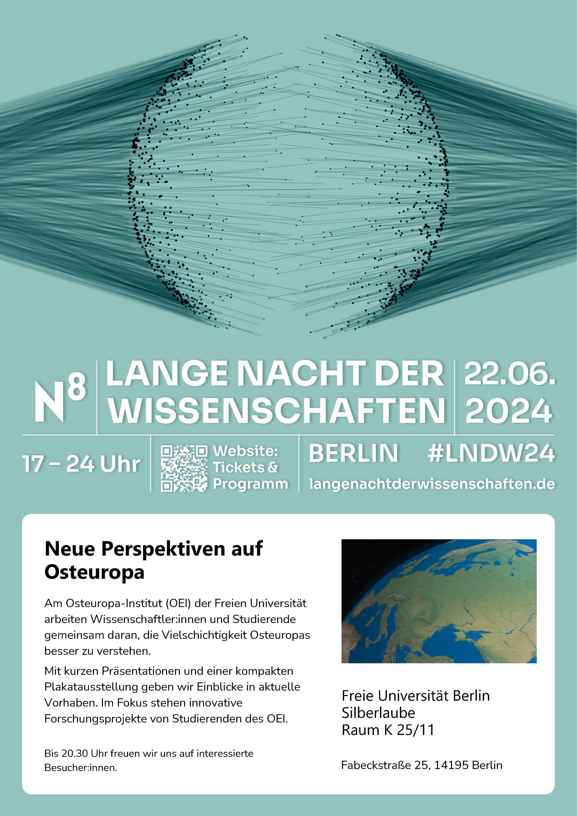 Lange Nacht der Wissenschaften am OEI 2024